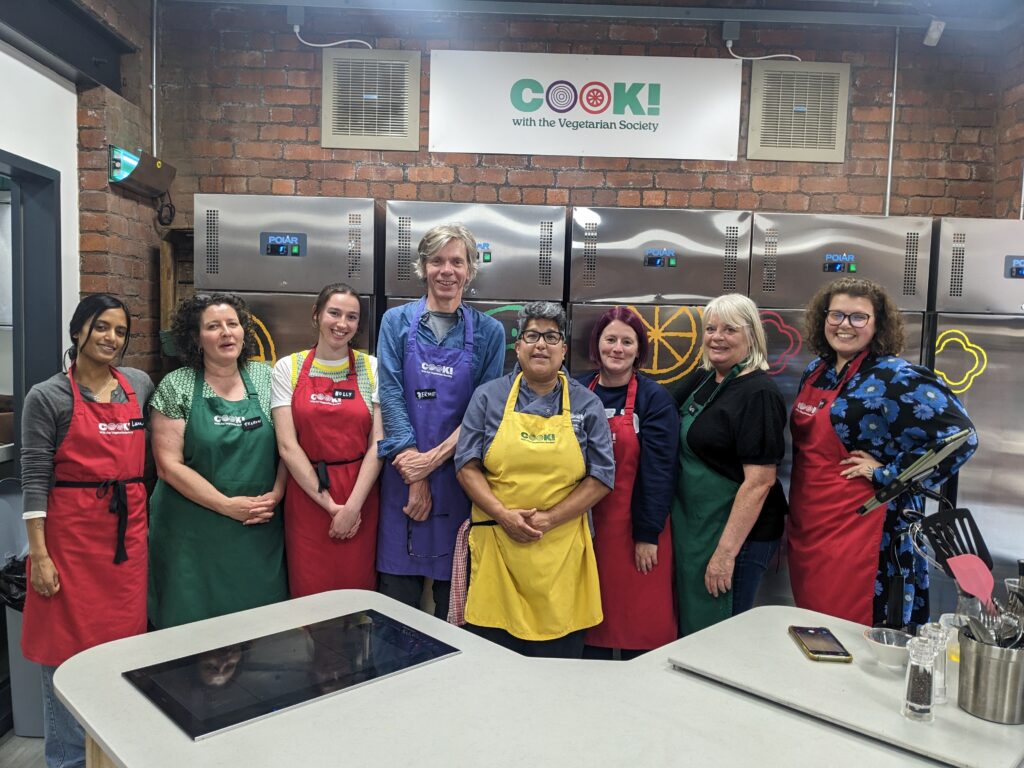 Fareshare attending COOK! for a teambuilding session.